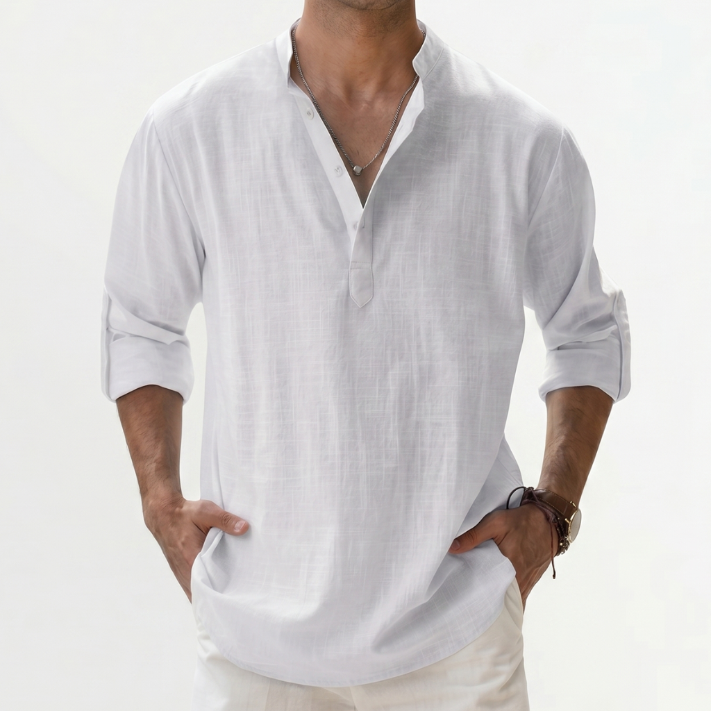 Men’s lightweight summer linen shirt