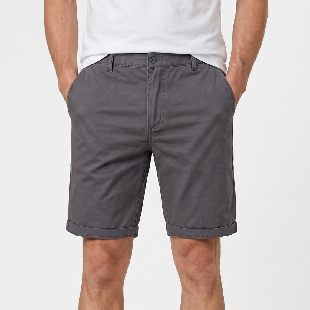 Men’s slim chino shorts
